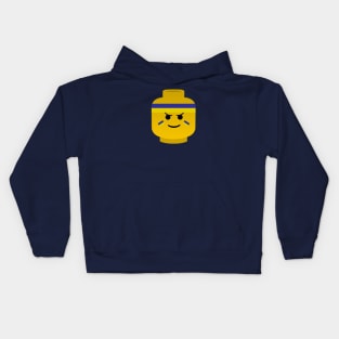 Lego head Slava Ukraine Kids Hoodie